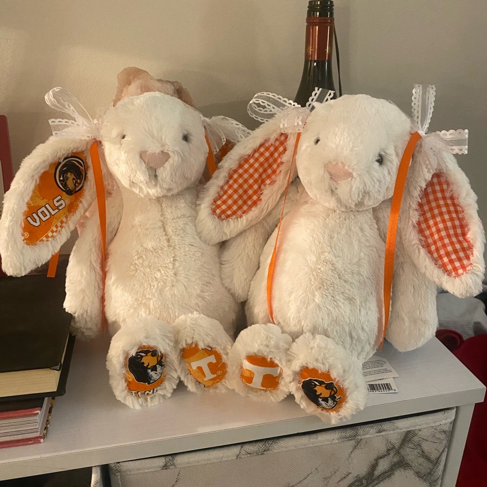 Handmade College Jellycat Bunniesπ§‘ - Picture 3 of 14